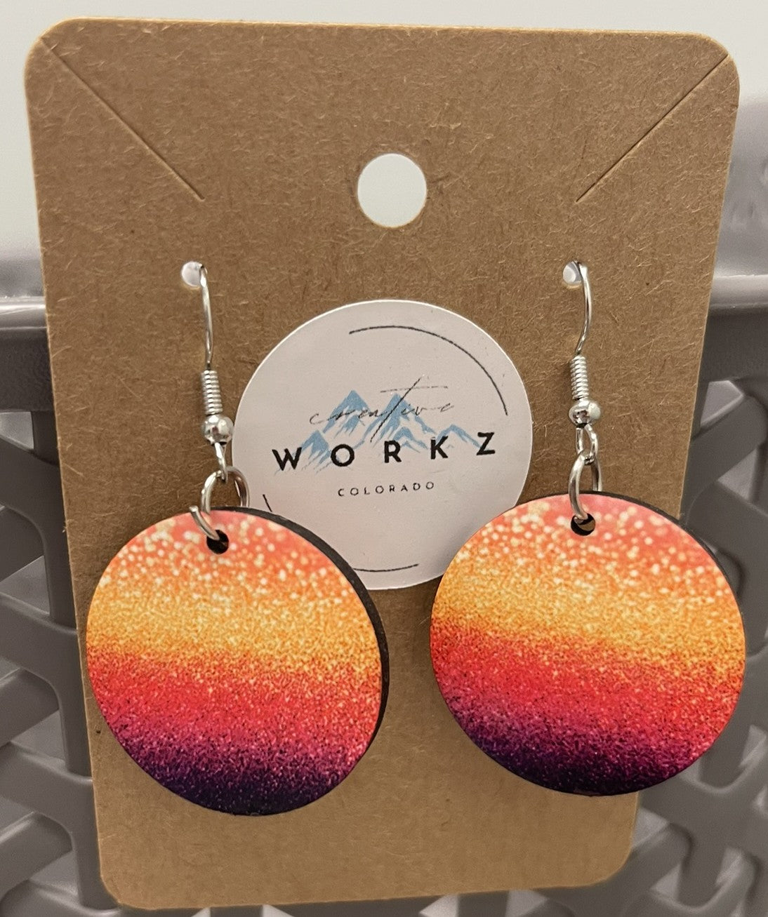 Glitter Ombre Earrings